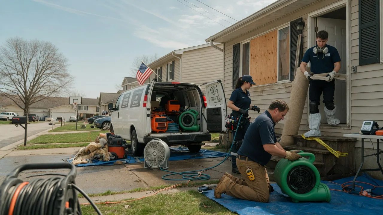 Water Damage Restoration in Saint Charles, MI near me
